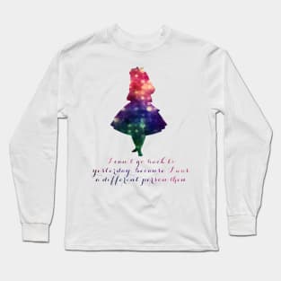 Can't go back to yesterday Long Sleeve T-Shirt